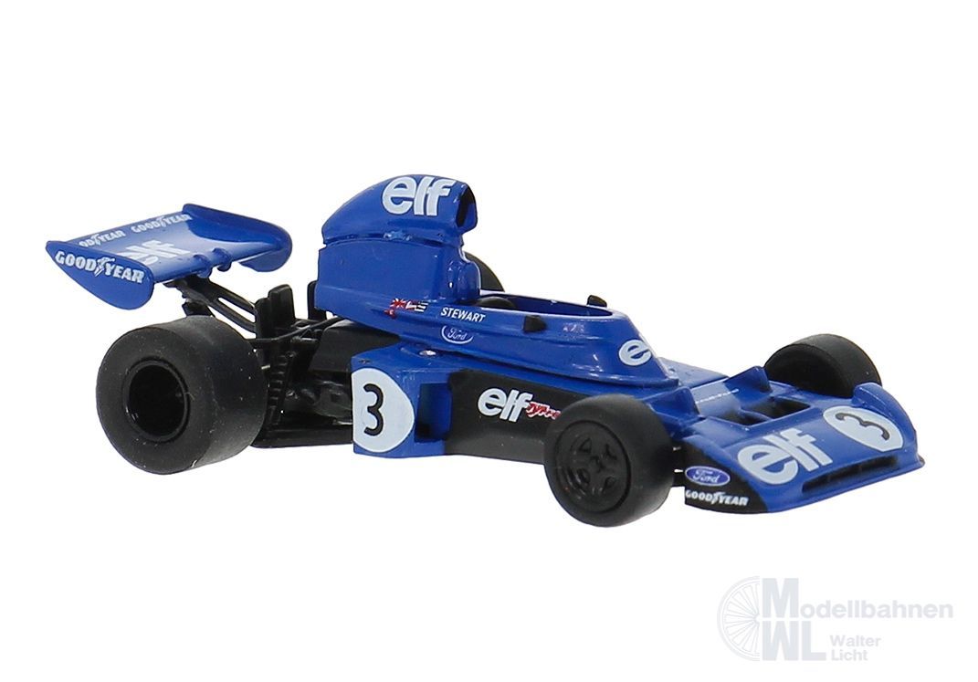 Brekina 22866 - Tyrrell 006 Weltmeisterauto 1973 von Jackie Stewart H0 1:87