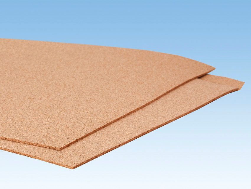 Noch 50496 - Kork-Platte, 2 mm hoch 2 Stück, je 15 x 50 cm N 1:160