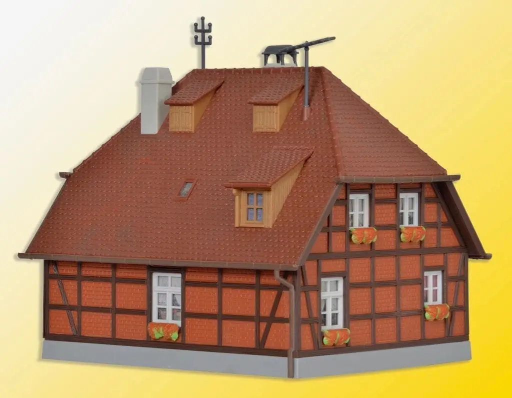 Kibri 38209 - Förderturm mit Maschinenhaus inkl. Antrieb - ersetzt 49845 H0 1:87