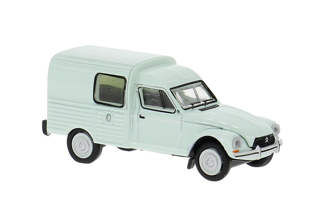 Brekina 14286 - Citroen Acadiane, pastelltürkis H0 1:87