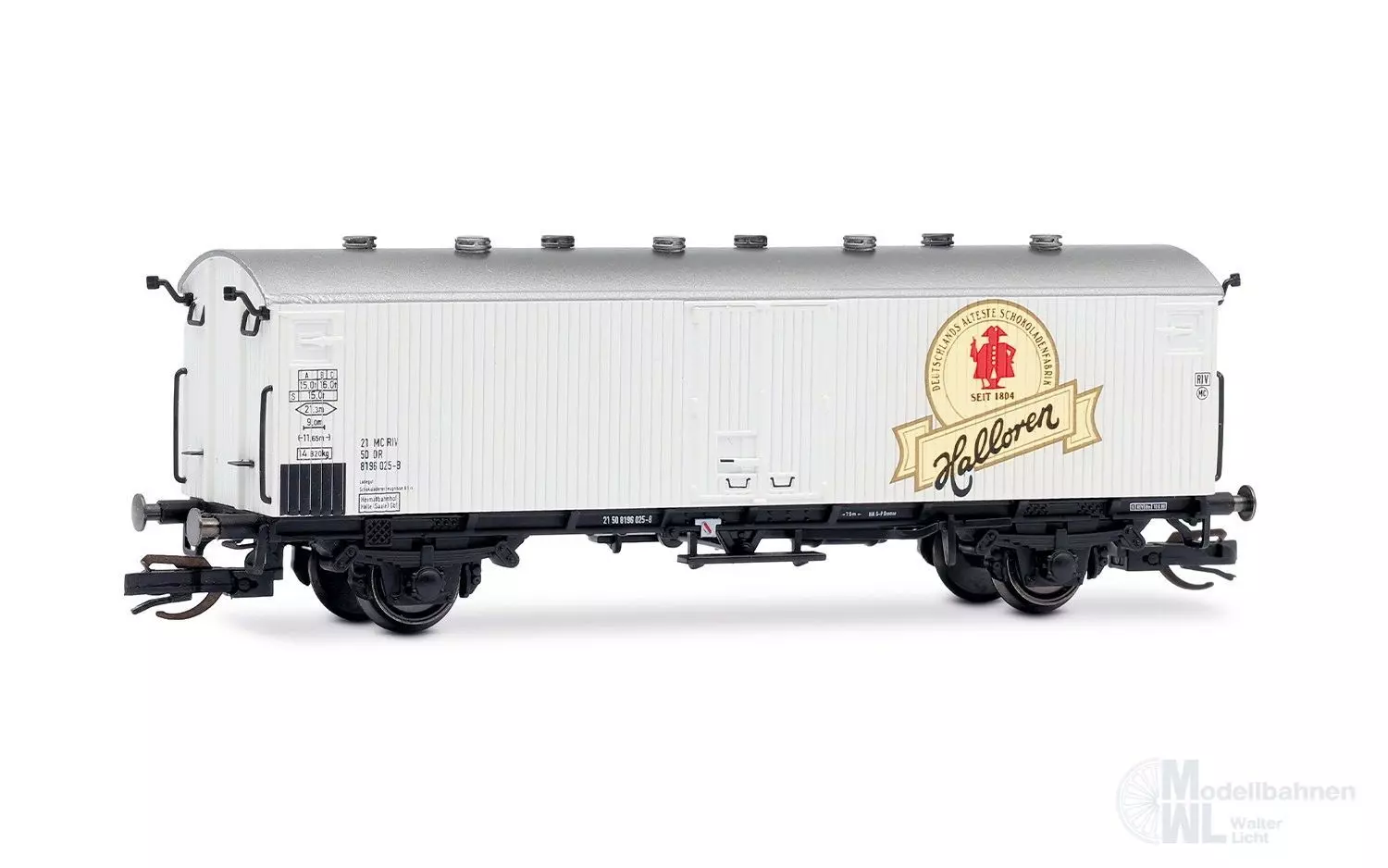 Arnold 9776 - Fährbootkühlwagen DR Ep.IV Halloren TT 1:120