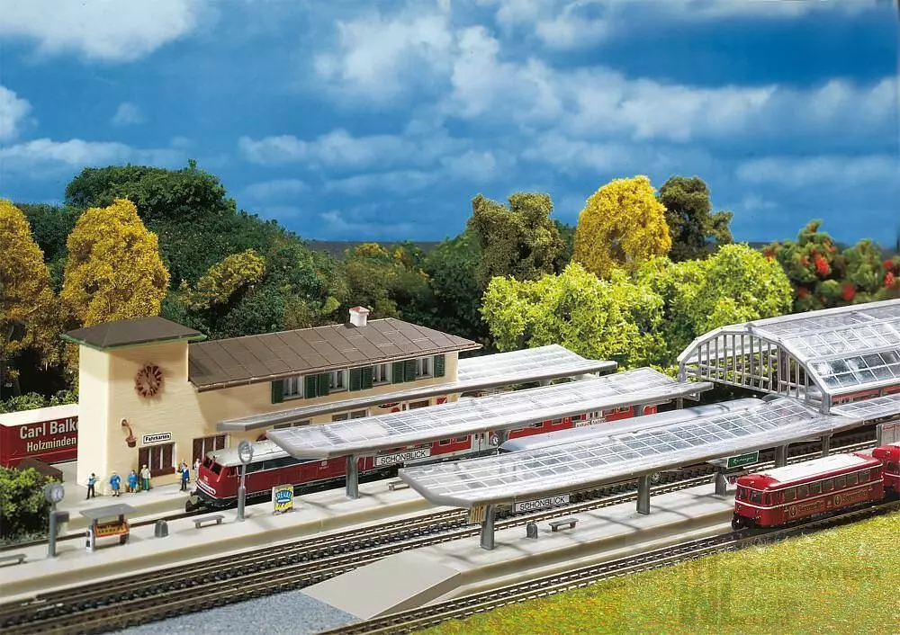 Faller 282718 - 3 Bahnsteige Z 1:220