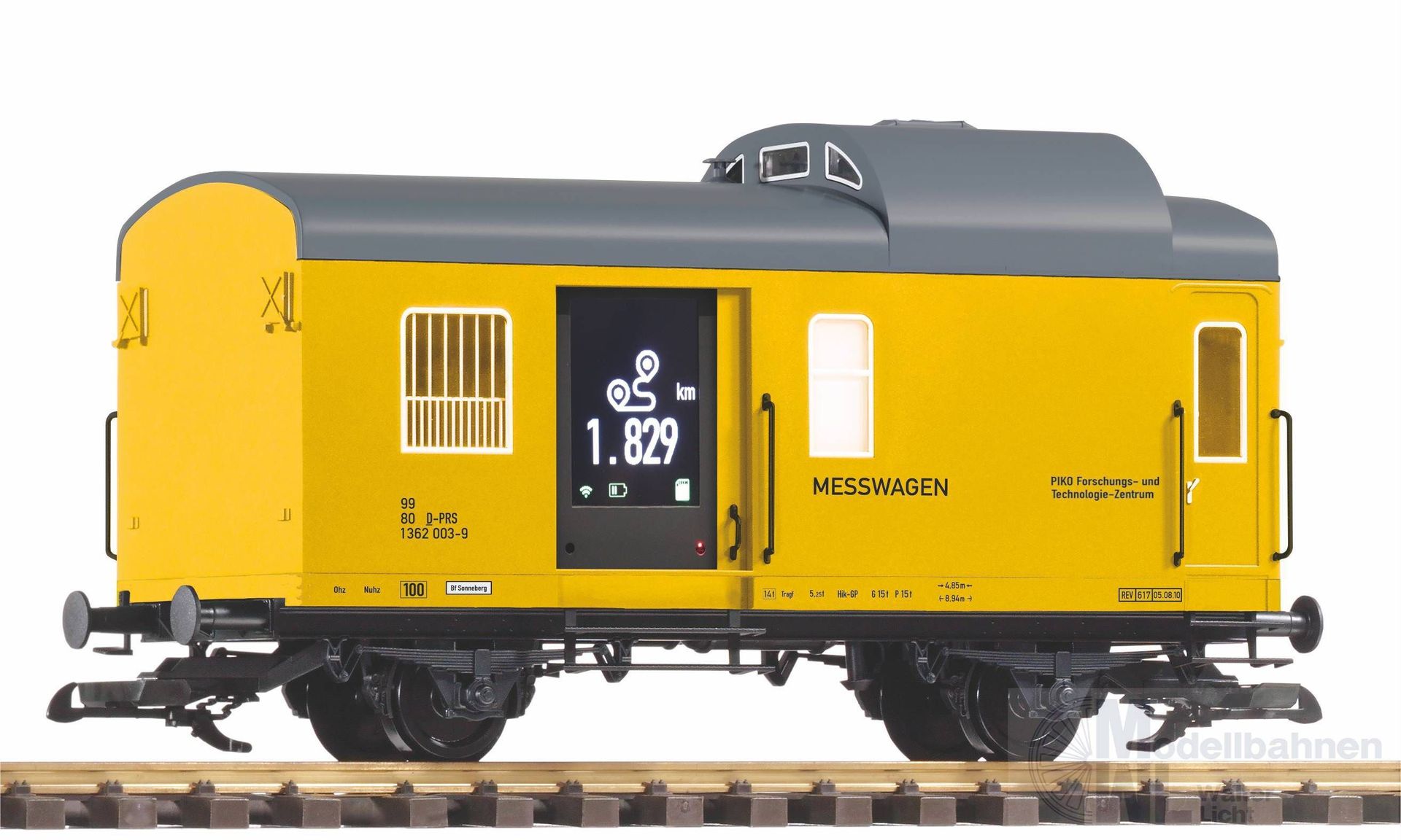 Piko 37841 - Messwagen Spur G 1:22,5 Piko 37841 - Messwagen Spur G 1:22,5