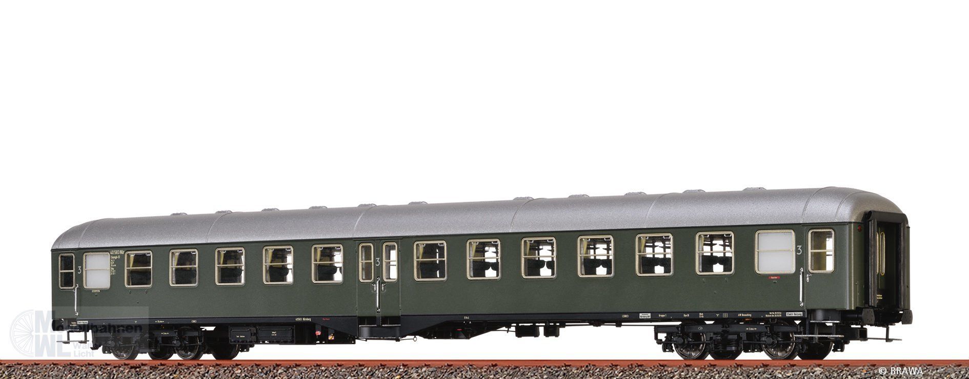 Brawa 58107 - Personenwagen DB Ep.III C4mbg-51 H0/GL DIGITAL EXTRA Brawa 58107 - Personenwagen DB Ep.III C4mbg-51 H0/GL DIGITAL EXTRA