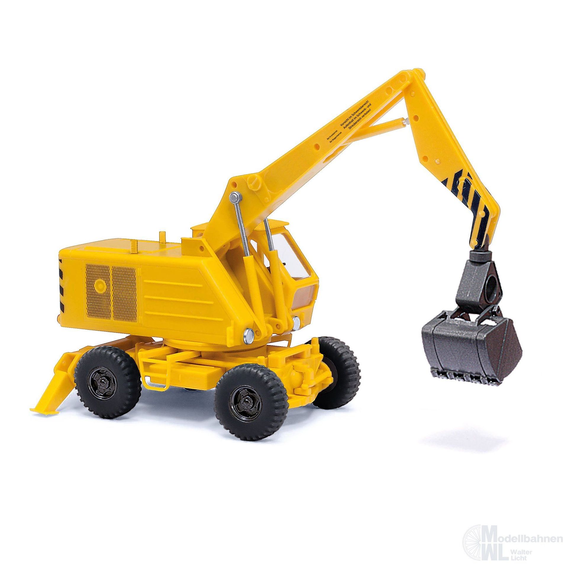 Busch 87401 - Weimar Mobilbagger T174-2 gelb TT 1:120
