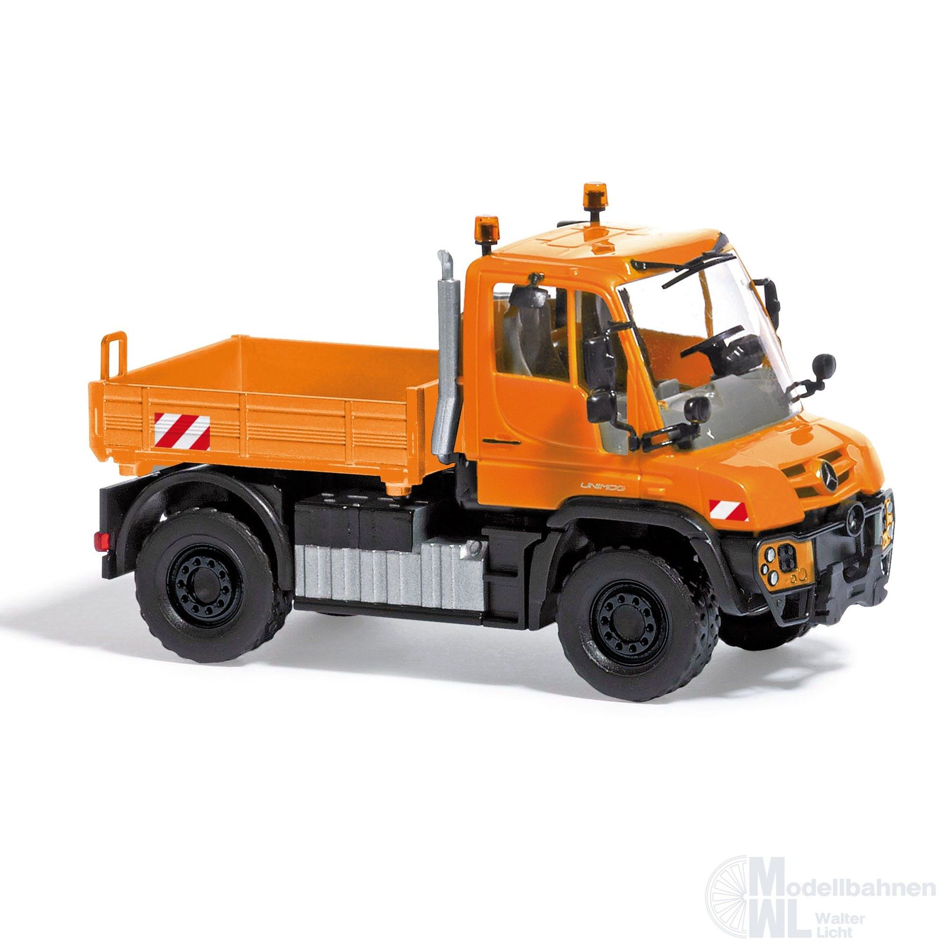 Busch 50934 - Mercedes Unimog U430 Verkehrsorange Bj.2013 H0 1:87 Busch 50934 - Mercedes Unimog U430 Verkehrsorange Bj.2013 H0 1:87