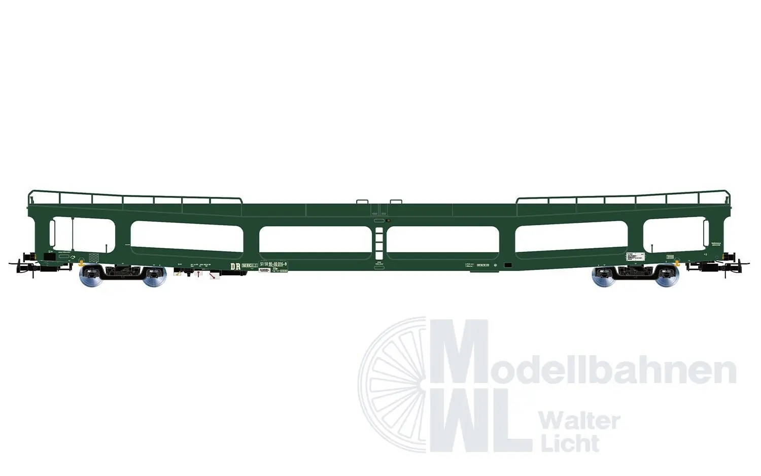 Rivarossi 4418 - Autoreisezug Set DR Ep.IV 3.tlg. H0/GL