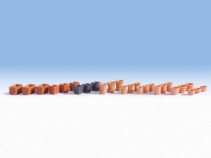 Noch 14885 - Blumentöpfe H0 1:87 Noch 14885 - Blumentöpfe H0 1:87