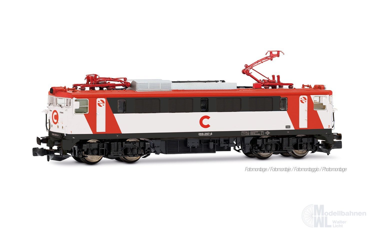 Arnold 2675D - E-Lok BR 269 RENFE Ep.V Cercanias N 1:160 Digital