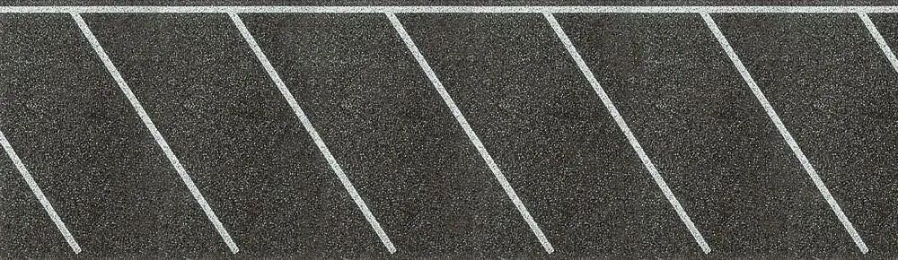 Vollmer 46015 - Parkplatz-Folie diagonal 100 x 8 cm H0 1:87