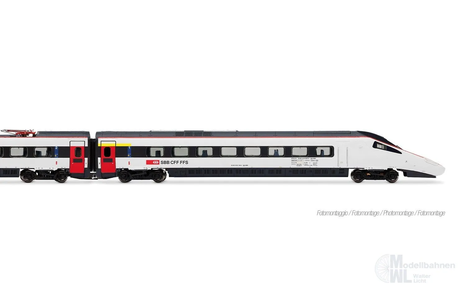 Lima 1683 - Triebzug ETR 610 SBB Ep.VI 4.tlg. H0/GL