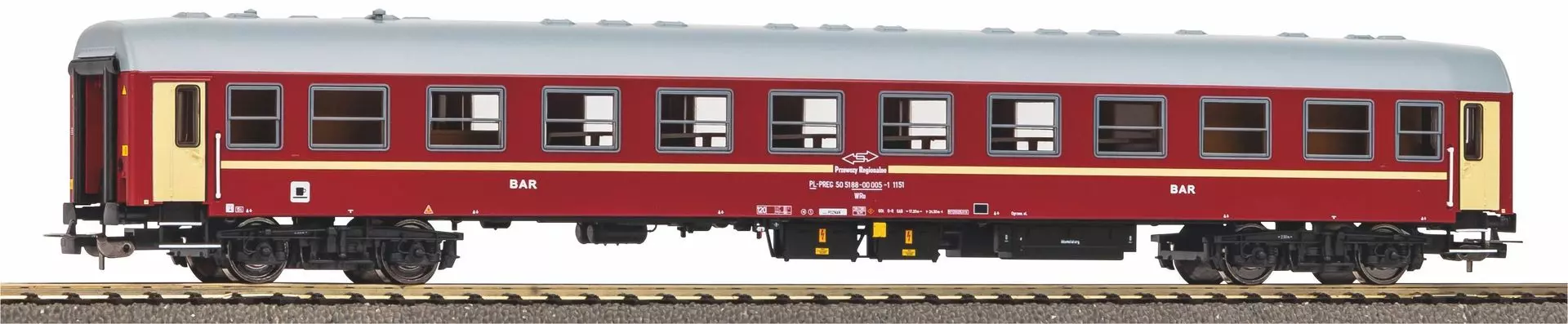 Piko 97185 - Speisewagen PR Ep.VI 113A H0/GL