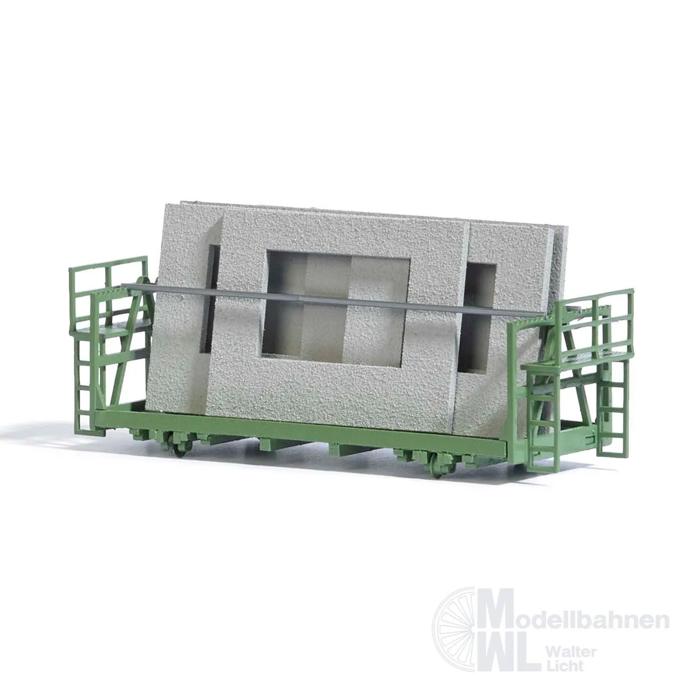 Busch 1848 - Gestell mit Wohnunsgbauplatten H0 1:87