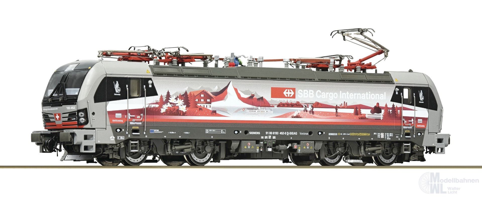 Roco 7510073 - E-Lok 193 452-0 SBB Cargo International CH-Piercer Ep.VI H0/GL Sound