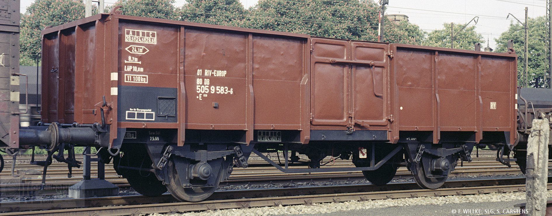 Brawa 50062 - Güterwagen offen DB Ep.IV 01 80 505 9 583-6 H0/GL