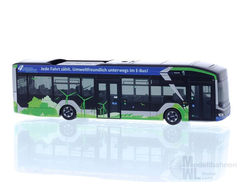 Rietze 76334 - MAN Lion´s City 12 E Stadtwerke Schweinfurt H0 1:87 Rietze 76334 - MAN Lion´s City 12 E Stadtwerke Schweinfurt H0 1:87
