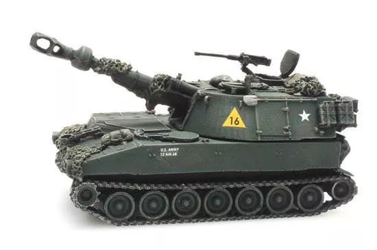 ARTITEC b.v. 6870121 - Panzer M109 A1 combat ready US ARMY H0 1:87