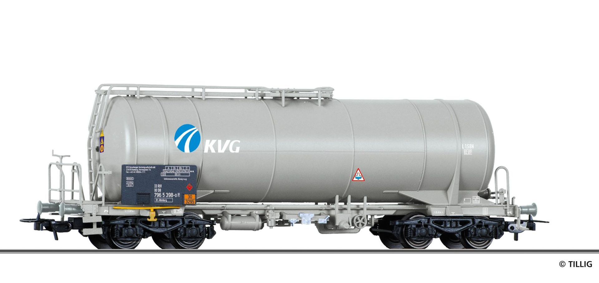 Tillig 77023 - Kesselwagen DB Ep.V KVG H0/GL