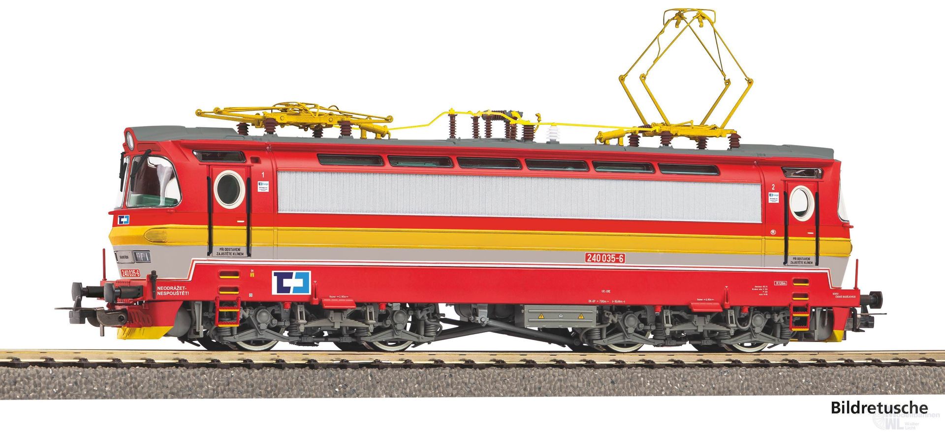 Piko 21744 - E-Lok Rh 240 CD Cargo Ep.VI H0/GL Sound