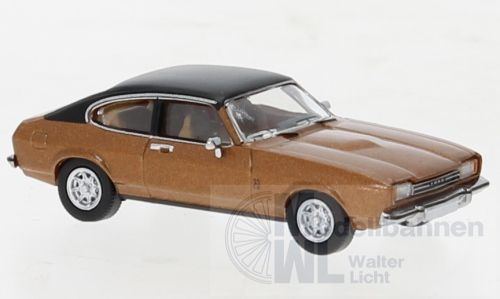 PCX-Models 870647 - Ford Capri MK II 1974 metallic-braun H0 1:87