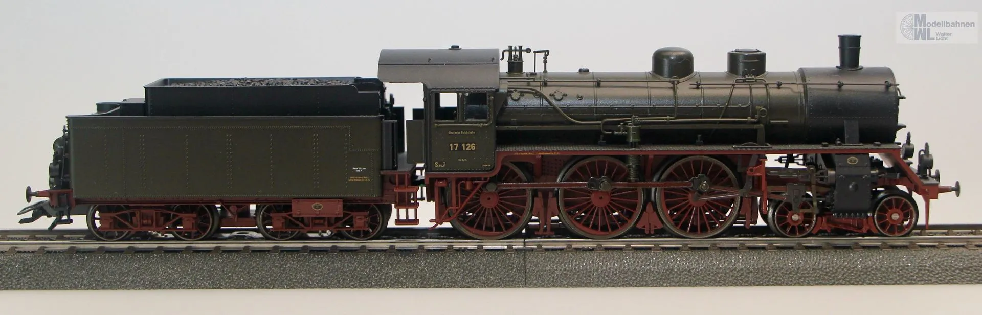 Märklin 37192 - MÄRKLIN - Dampflok BR 17 DRG Ep.II H0/WS Digital