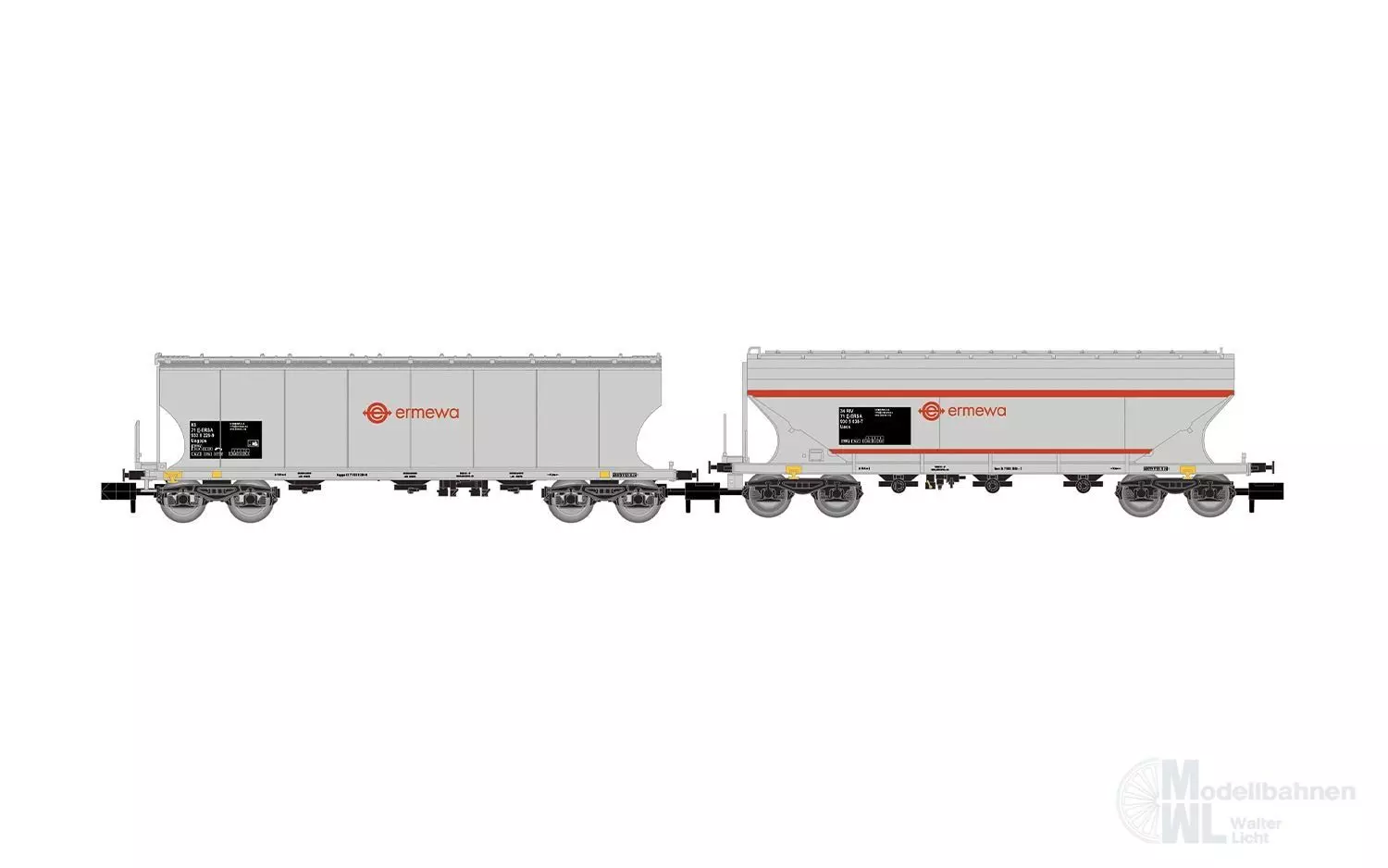 Arnold 6740 - Getreidesilowagen Set RENFE Ep.VI 2.tlg. N 1:160