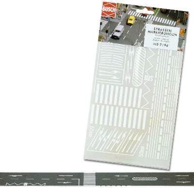 Busch 7196 - Straßenmarkierung H0 1:87