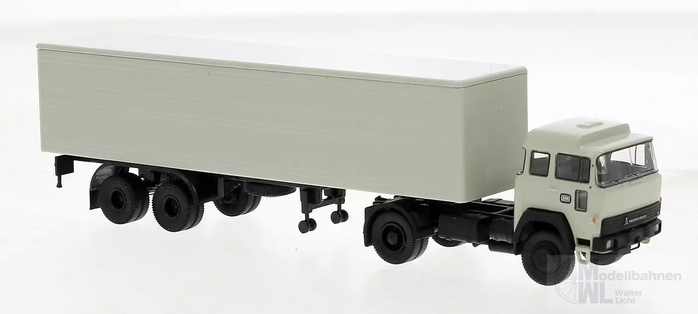 Brekina 83256 - Magirus 310 D 16 KoffersattelzugDB H0 1:87