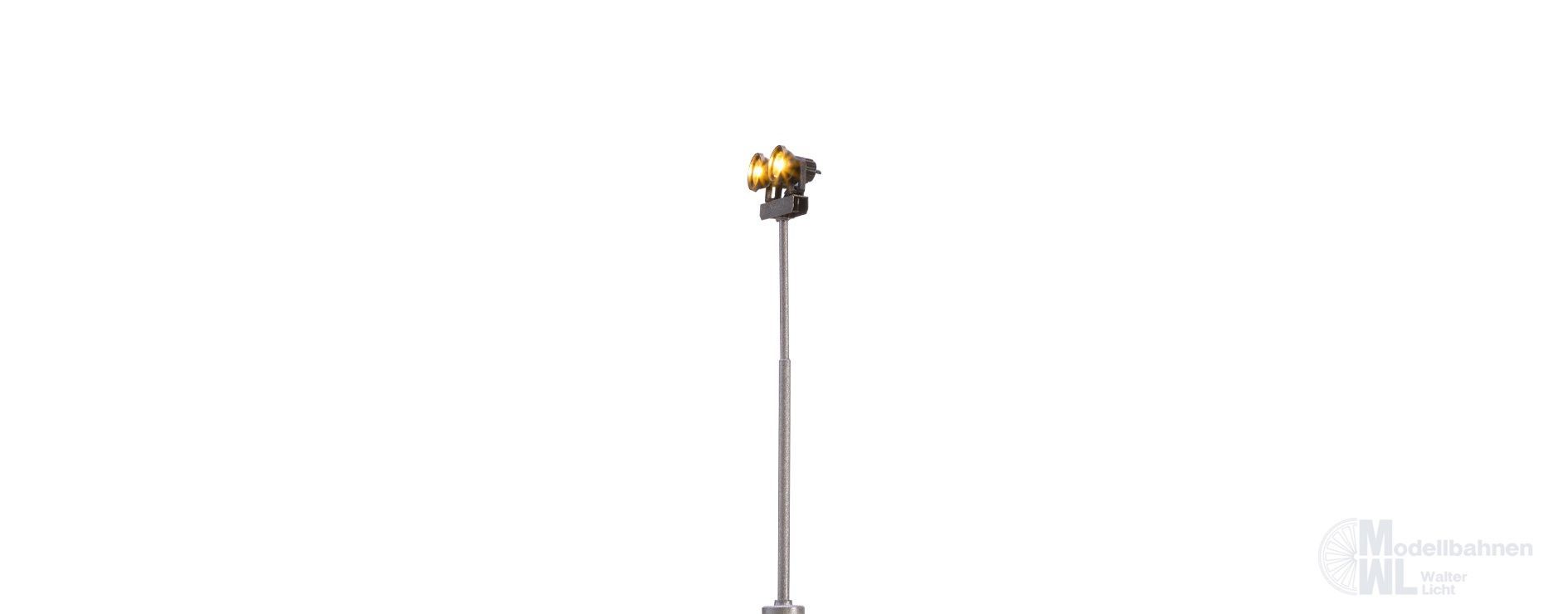 Brawa 83012 - Flutlicht 2-fach mit Stecksockel LED N 1:160