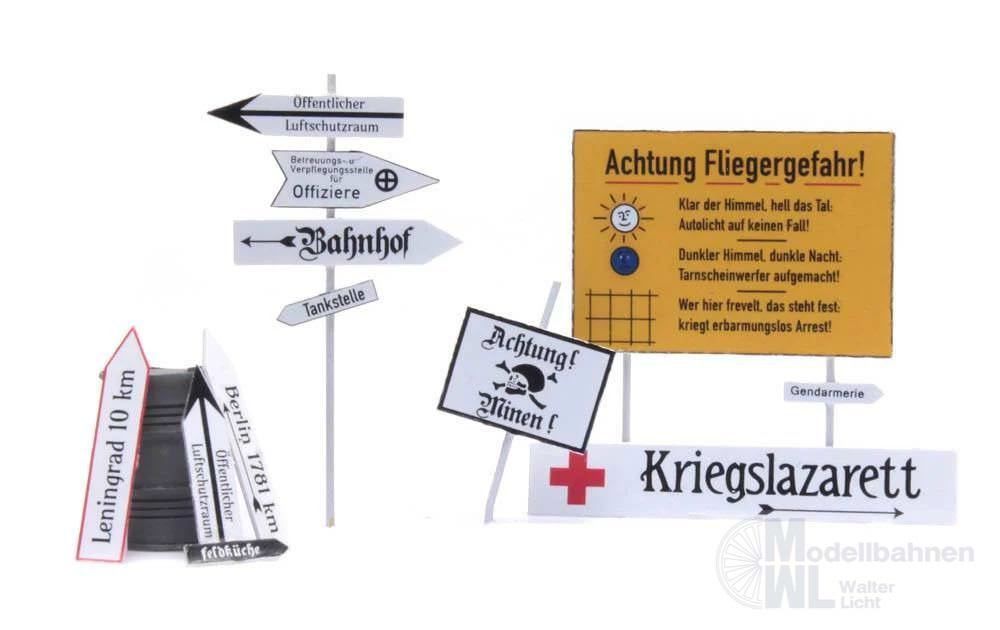 ARTITEC b.v. 387354 - WM Deutsche Strassenschilder 2.Wk H0 1:87 ARTITEC b.v. 387354 - WM Deutsche Strassenschilder 2.Wk H0 1:87