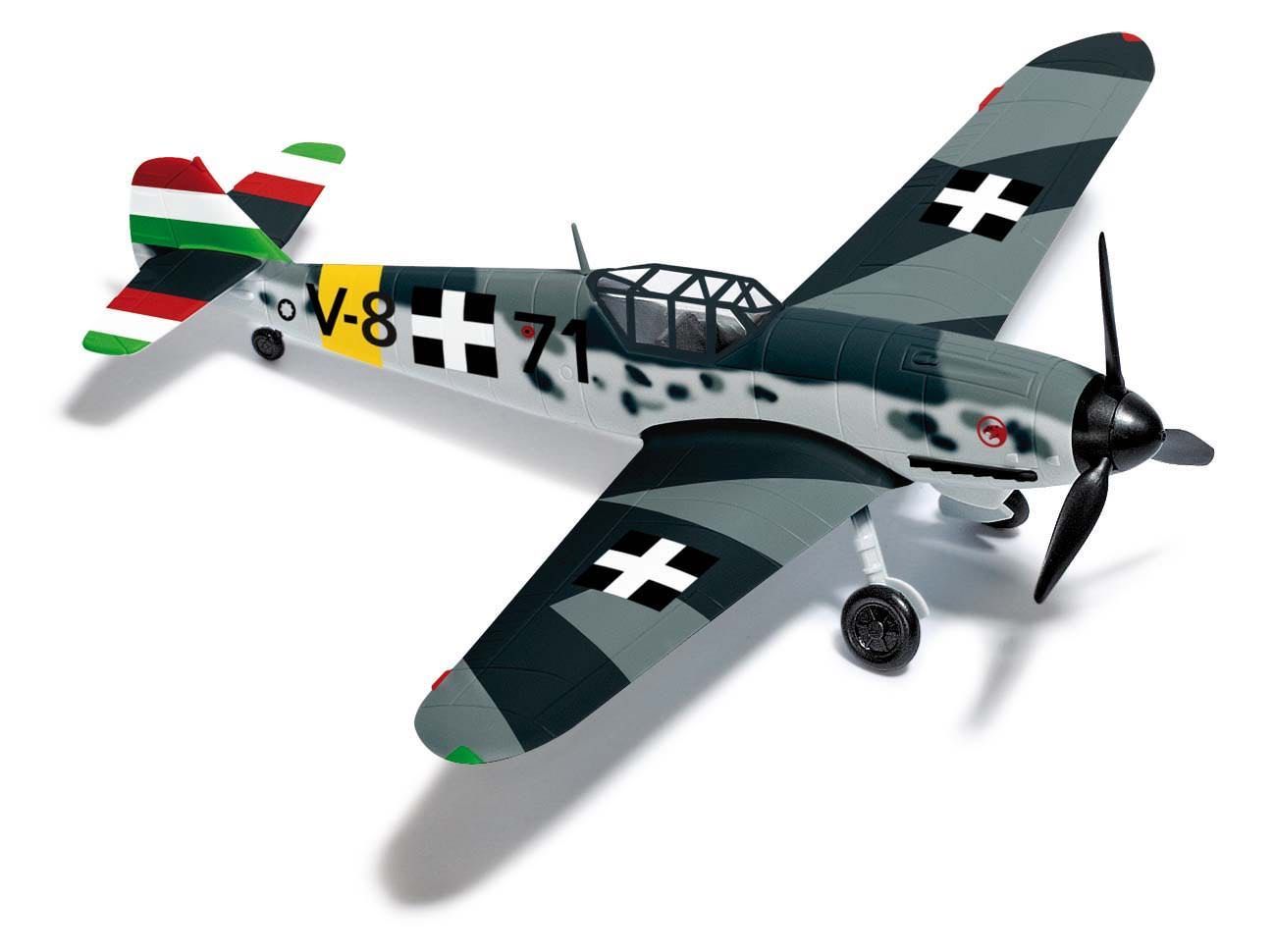 Busch 25018 - Flugzeug Messerschmitt Bf 109 G6 Ungarn H0 1:87