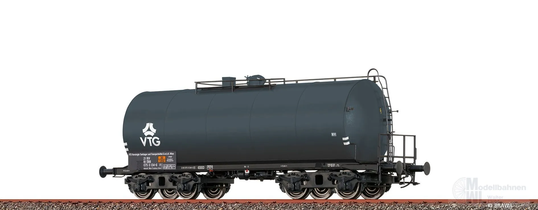 Brawa 49626 - Leichtbaukesselwagen ÖBB Ep.IV Uerdingen VTG H0/GL