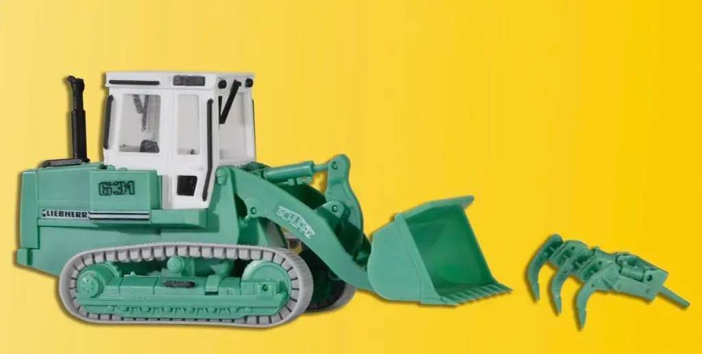 Kibri 15205 - LIEBHERR Raupe 631 SchwarzBau H0 1:87