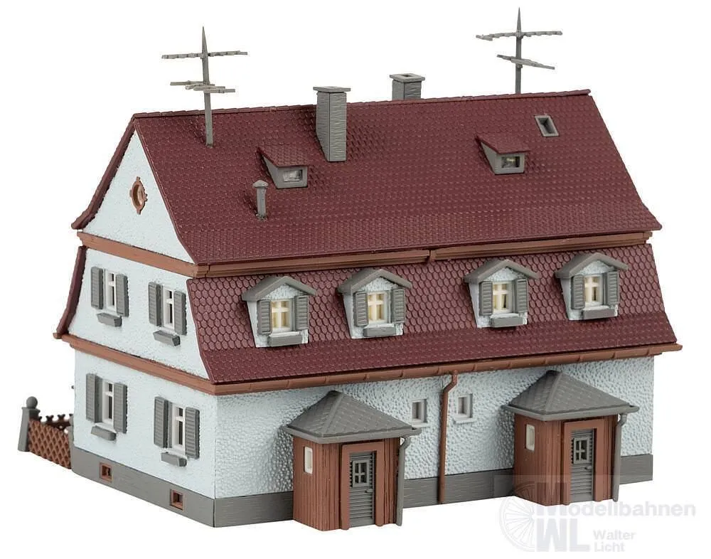 Faller 232162 - Siedlungsdoppelhaus N 1:160