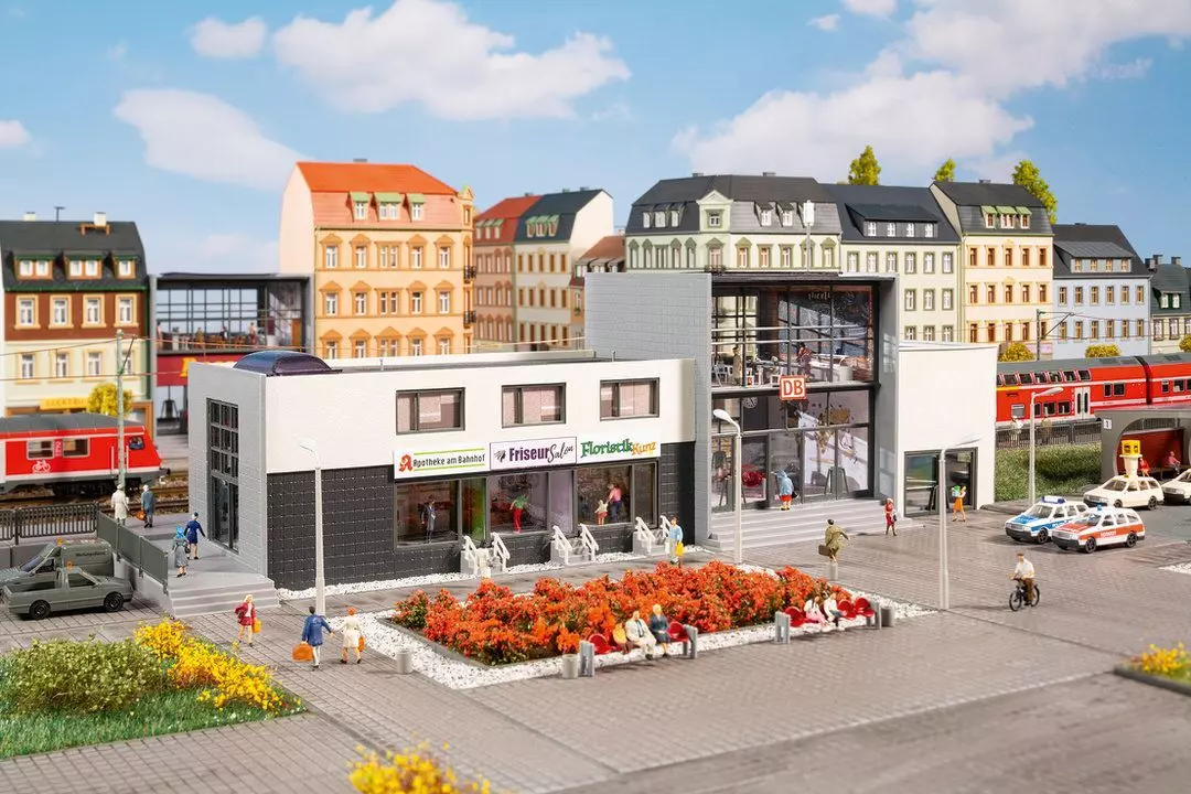 Auhagen 13357 - Bahnhof Dosse H0 1:87