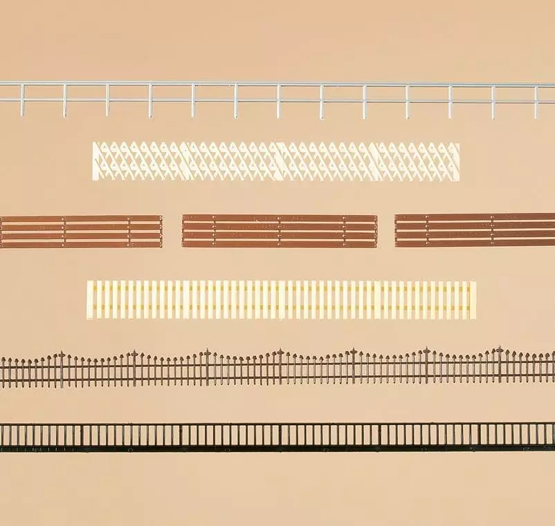 Auhagen 12260 - Zäune, Geländer H0 1:87 / TT 1:120