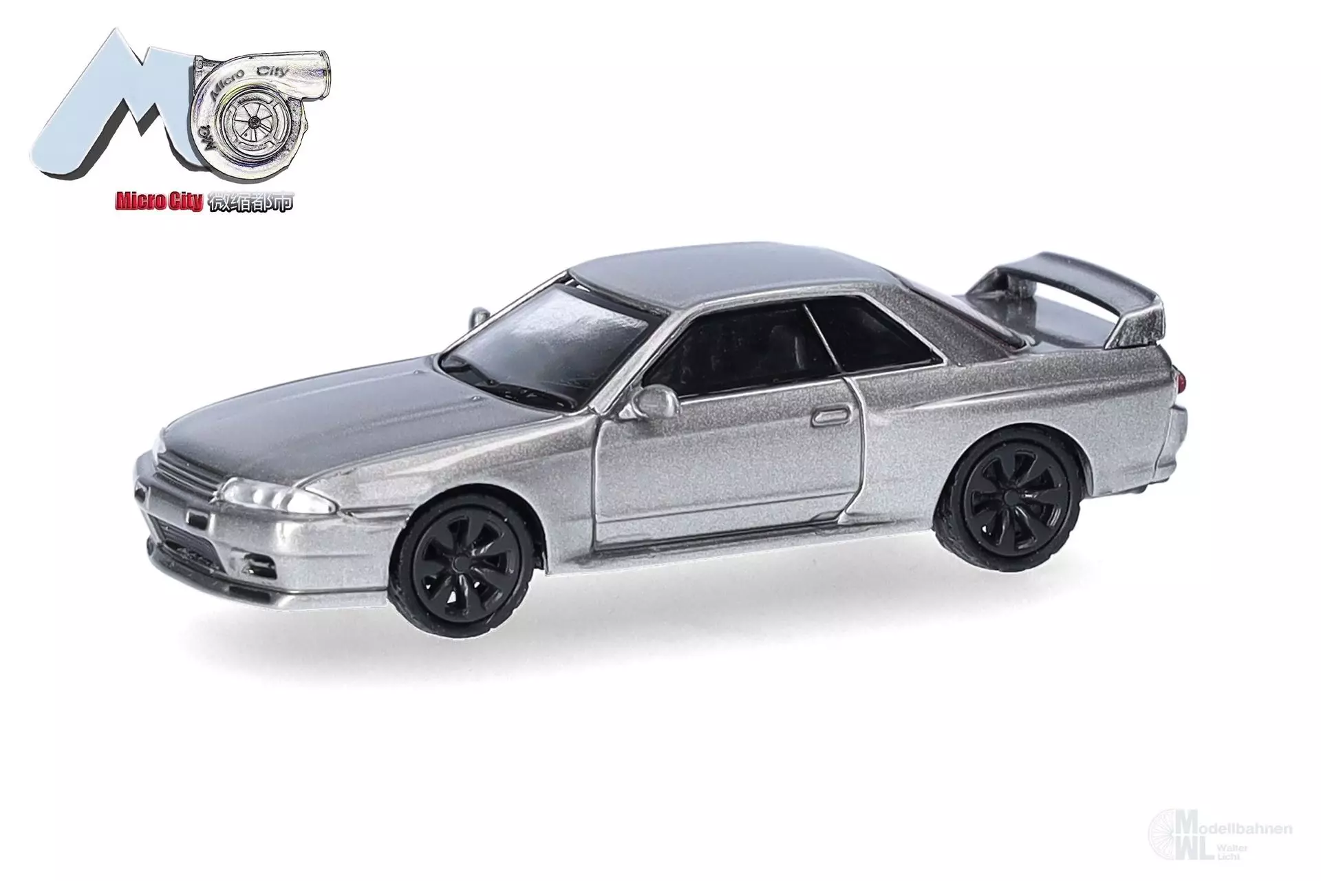 Herpa 87MC000094 - Nissan Skyline GTR32, grau H0 1:87