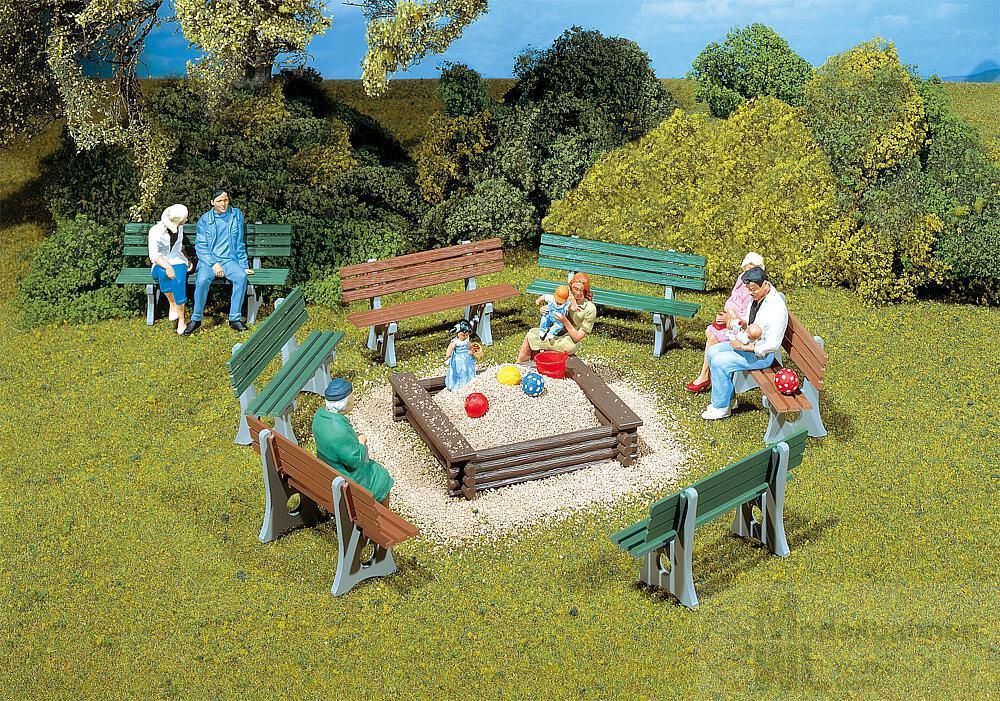 Pola 330979 - 6 Bänke Spur G 1:22,5 Pola 330979 - 6 Bänke Spur G 1:22,5