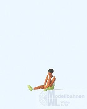 Preiser 28233 - Sportlerin beim Schuhe binden H0 1:87 Preiser 28233 - Sportlerin beim Schuhe binden H0 1:87