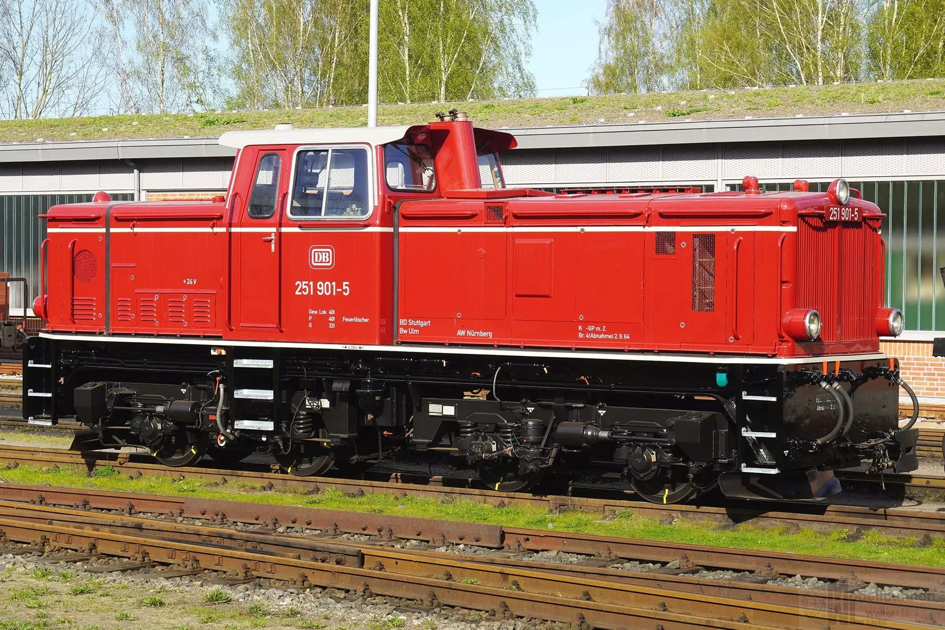 Bemo 1001852 - DIesellok BR 251 901 RüBB Ep.VI H0e