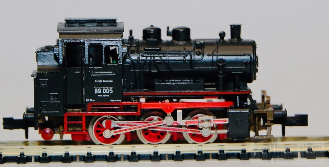 Trix 12043 - MINITRIX - Dampflok BR 89 005 DRG Ep.II N 1:160