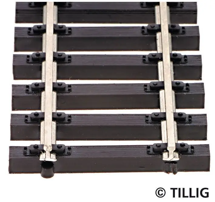 Tillig 85125 - Holzschwellenflexgleis Länge 890 mm H0/GL