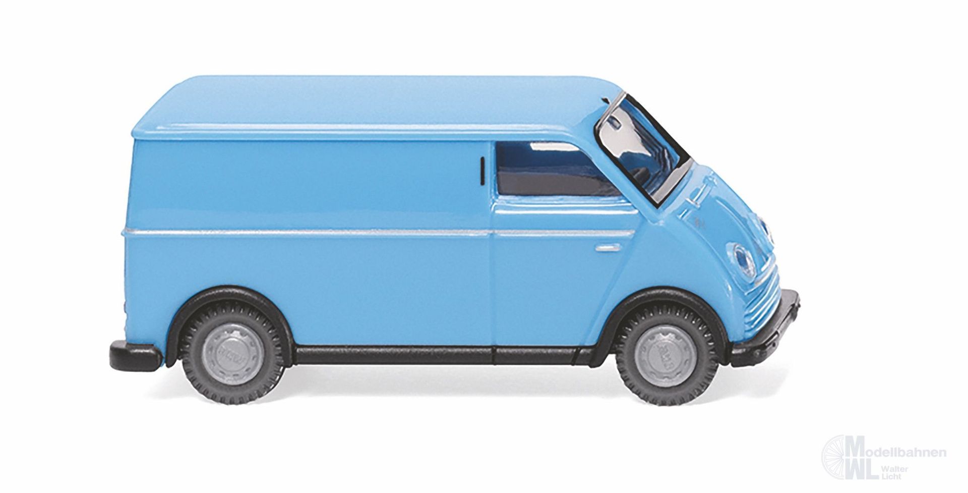 Wiking 033406 - DKW Schnelllaster Kastenwagen himmelblau H0 1:87