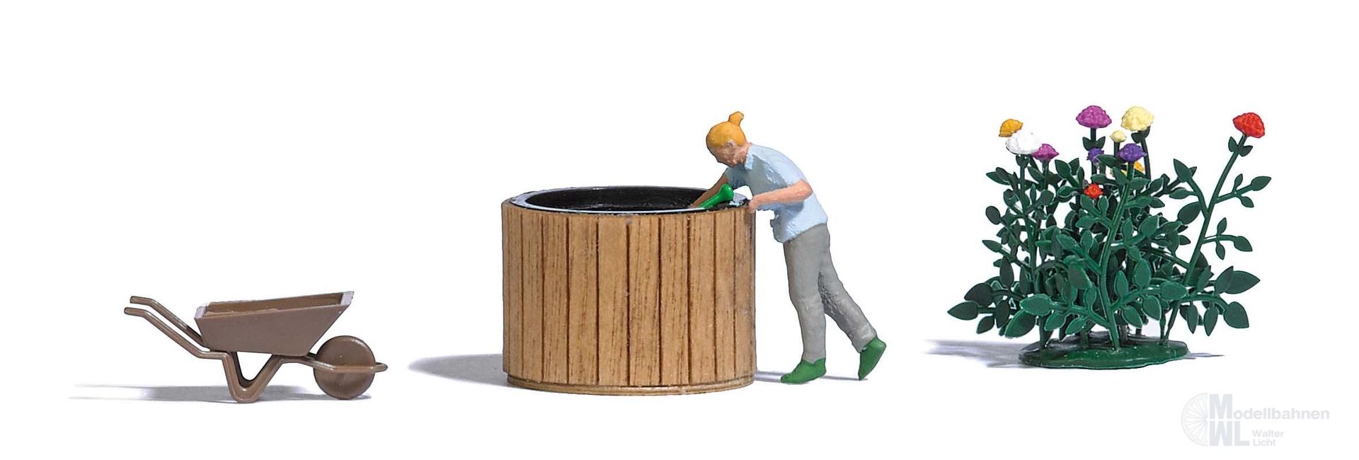 Busch 7917 - A-Set: Wasser holen H0 1:87