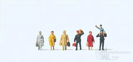 Preiser 79020 - Reisende N 1:160