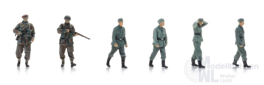 ARTITEC b.v. 5720008 - WM-Kriegsgefangene + Britische Fallschirmjäger Fertigmodell 1:72
