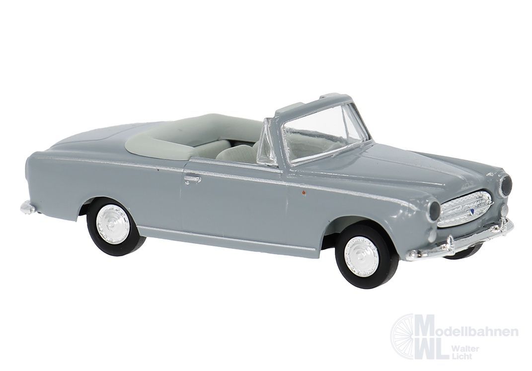 Brekina 29161 - Peugeot 403 Cabrio in grau Movie-Car H0 1:87