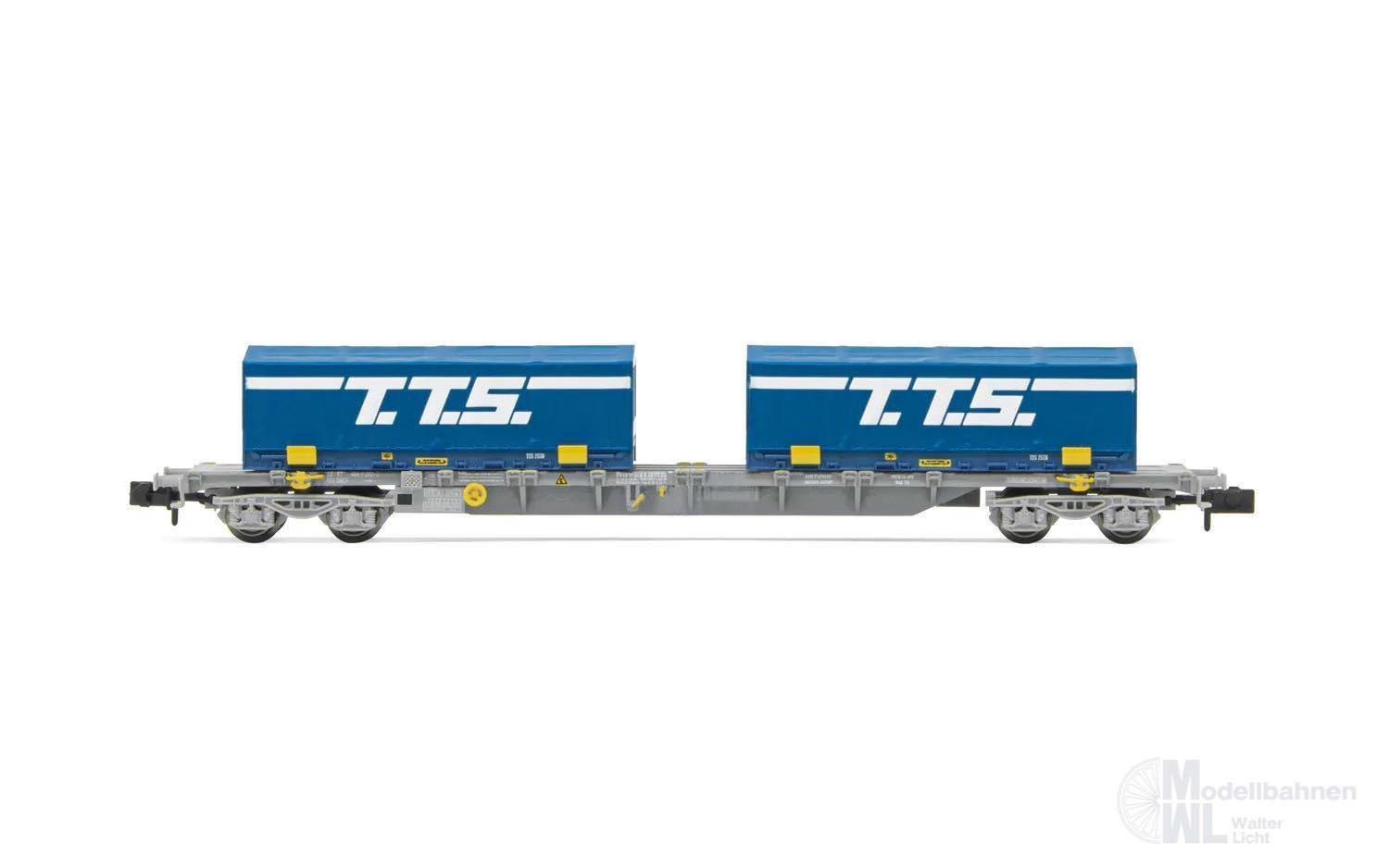 ar6582_0 Arnold 6582 - Containertragwagen SNCF Ep.V 60`T.T.S N 1:160
