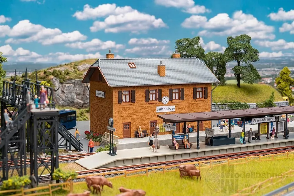Faller 190095 - Aktions-Set Bahnhof Eisele an H0 1:87