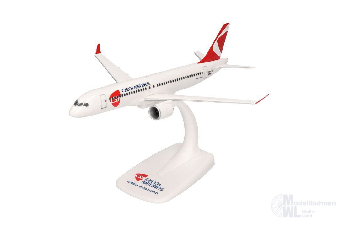 Herpa 614733 - Airbus A220-300 CSA Czech Airlines 1:200 Herpa 614733 - Airbus A220-300 CSA Czech Airlines 1:200